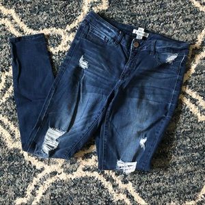 Distressed Skinny Jeans